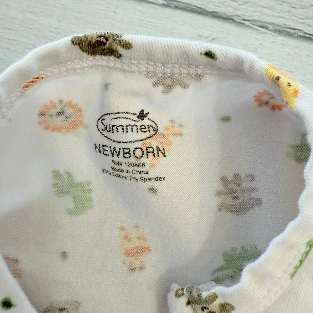 Summer infant swaddle‎ pod jungle animals swaddle newborn